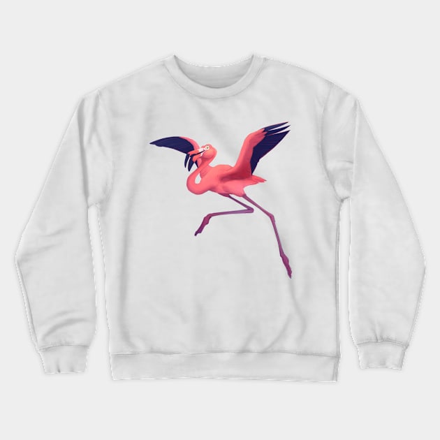 American flamingo Crewneck Sweatshirt by PaulaBS